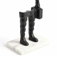 Сувенир &laquo;Опустошение&raquo;, 14&times;10&times;47 см, алюминий, мрамор