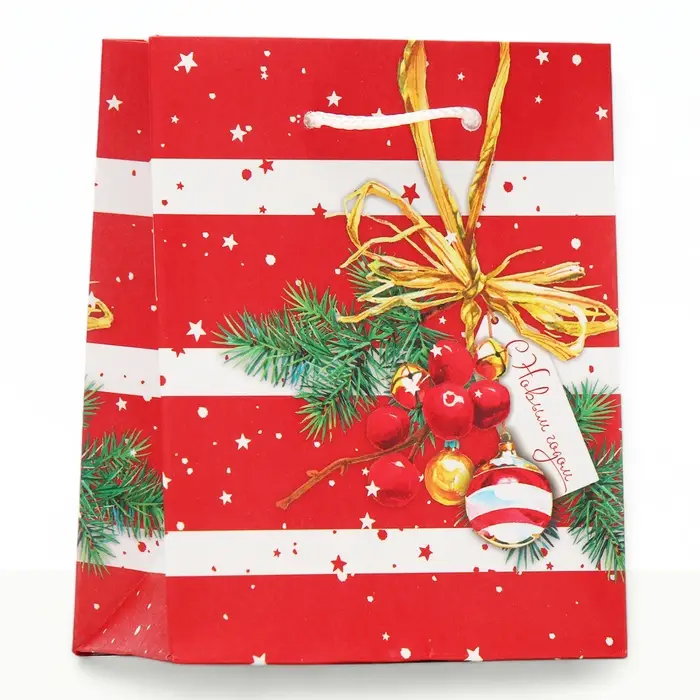 Пакет подарочный &laquo;Звёздочки&raquo;, 11.5&times;14.5&times;6.5 см