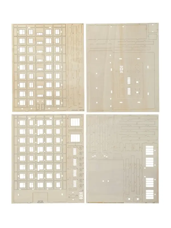 Лесная мастерская Деревянный конструктор Брежневка 99 деталей Лесная мастерская Деревянный конструктор Брежневка 99 деталей