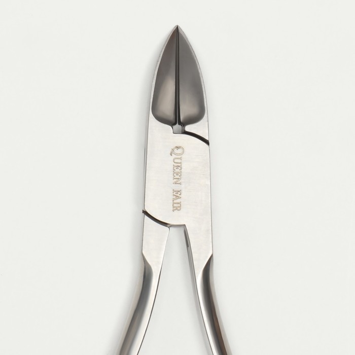 Кусачки педикюрные «Premium», 12,5 см, длина лезвия - 20 мм, цвет серебристый