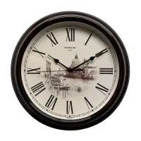 Часы настенные интерьерные &laquo;Город&raquo;, d=31 см, бесшумные