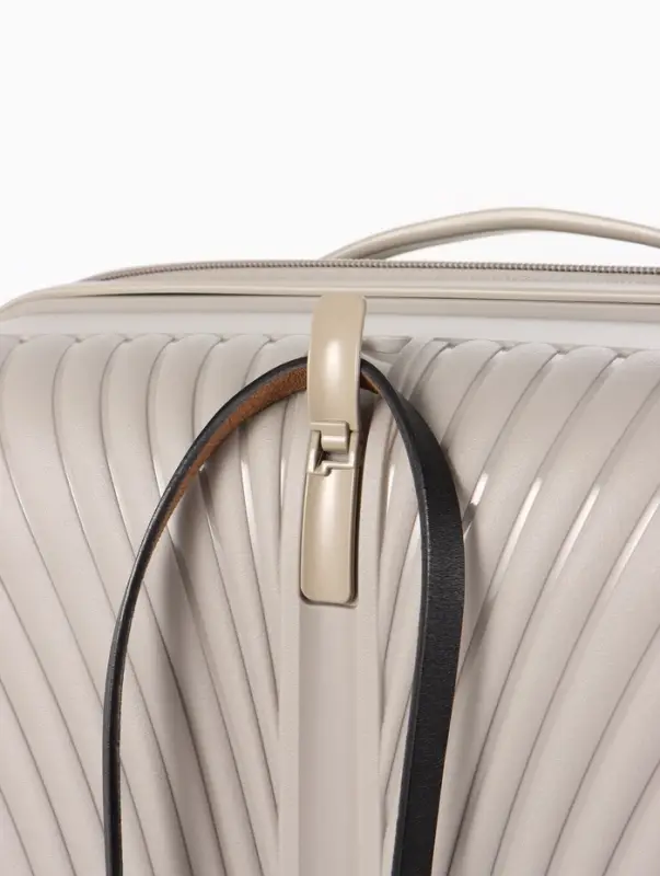 Чемодан на колёсах, 20", кодовый замок, 36&times;20&times;54 см, бежевый