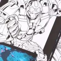 Супергеройская раскраска с дополненной реальностью, 19 анимаций