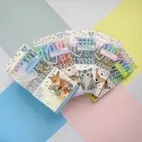 НАБОР ГЕЛЕВЫХ РУЧЕК "METALLIC.LOVE ME.КОТИКИ.СЧАСТЬЕ", 0.8 мм, 8 цветов