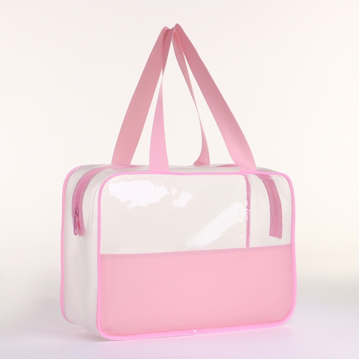 Косметичка на молнии, цвет розовый Косметичка на молнии, цвет розовый