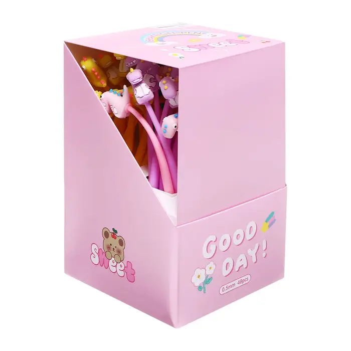 Ручка - прикол гелевая «Дино», синий стержень, МИКС Ручка - прикол гелевая «Дино», синий стержень, МИКС