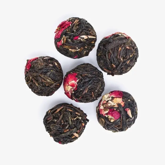 Китайский связанный зеленый чай "ДЖЕКИЧАЙ" Роза, 50 г