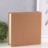 Фотоальбом Делюкс 200ф 10X15см, бум.карм.с мемо, книжн. пер-т., бронза