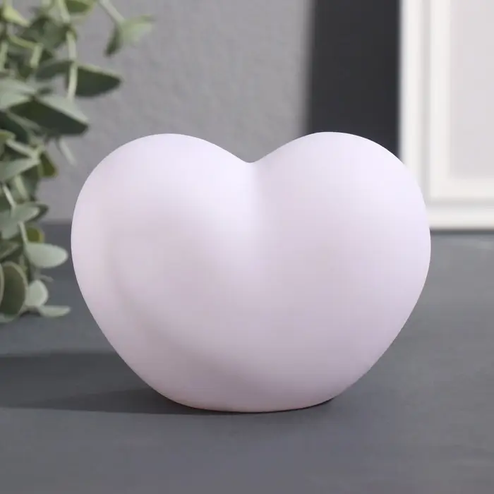 Фигурка световая RISALUX &laquo;Сердце. Пластырь&raquo;, LED-ночник, 3хLR44, 8&times;11&times;7 см