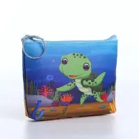Кошелёк детский &laquo;Морской&raquo;, монетница, на молнии, МИКС