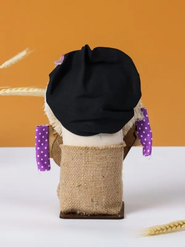 Фигурка - оберег &laquo;Домовой. Кузя в кепке, с самоваром и подковой&raquo;, 26&times;15&times;12 см, МИКС