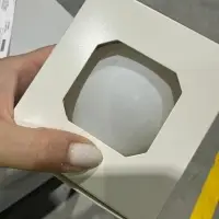 Оформительский шар Finery, 10 см, матовый белый