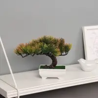 Бонсай искусственный в горшке &laquo;Сосна галант&raquo;, 12&times;16 см, МИКС