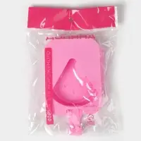 Форма для мороженого Доляна &laquo;Арбузная долька&raquo;, силикон, 14&times;7.5&times;2.5 см, розовая