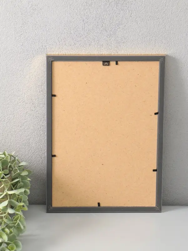 Фоторамка для фото 21х29,7 см (А4) "Oframe", пластик, золото, (пластик экран)