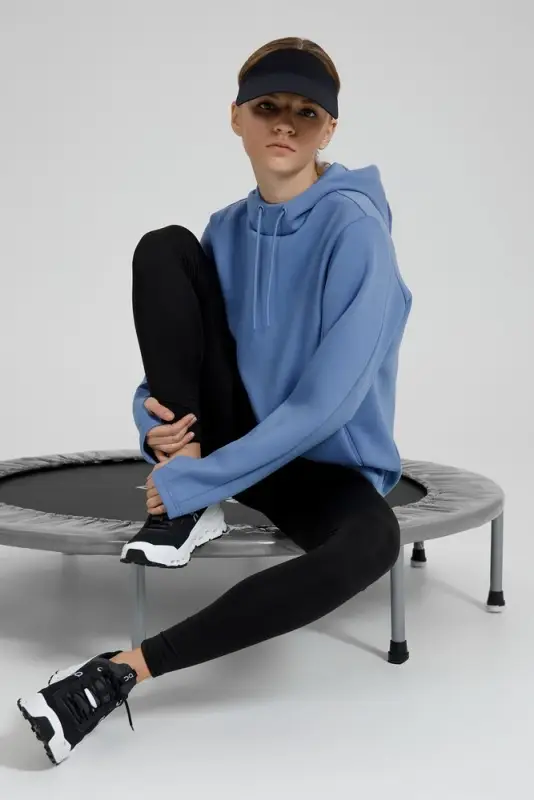 Худи унисекс Begi, синее, размер XS Худи унисекс Begi, синее, размер XS