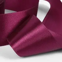 Лента атласная, 50 мм &times; 23 &plusmn; 1 м, цвет баклажановый №252