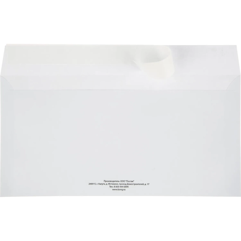 Конверт в упаковке Attache Economy 80 гр E65 стрип 110х220, 80г 1000 шт/уп