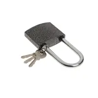 Замок навесной LOCKLAND, с влагозащитной длинной дужкой, 63 мм