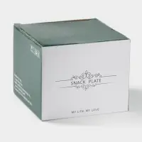 Икорница &laquo;Марбл&raquo;, 150 мл, d=8 см, с подставкой и крышкой, керамика