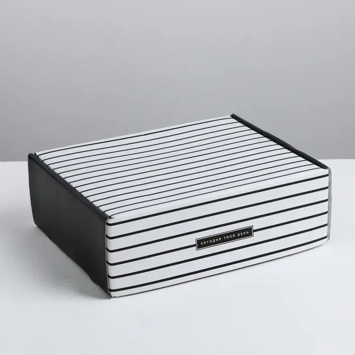 Коробка подарочная складная, упаковка, «Сегодня твой день», 27 х 9 х 21 см Коробка подарочная складная, упаковка, «Сегодня твой день», 27 х 9 х 21 см