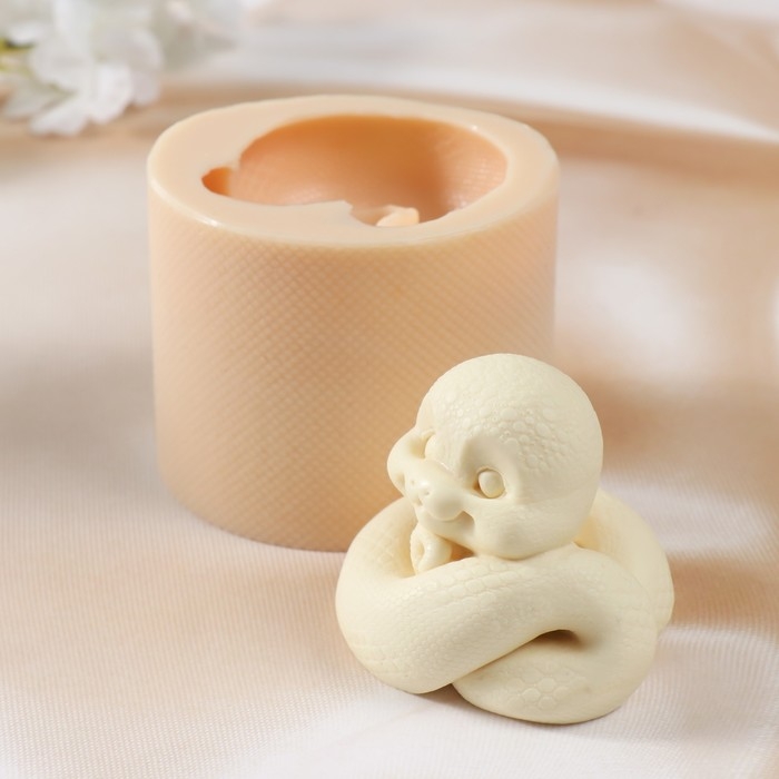 Молд силиконовый Молд силиконовый "Змея №10"6,5х7х6 см