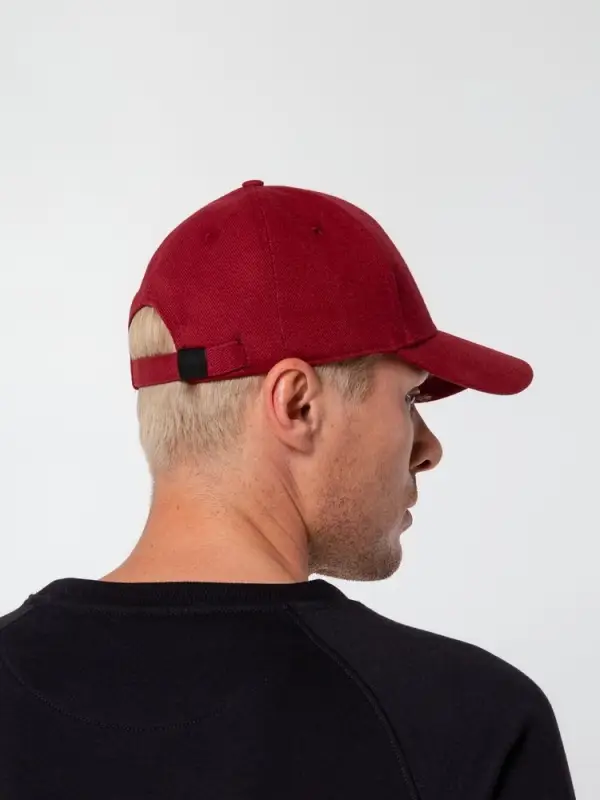 Бейсболка Hillside, бордовая Бейсболка Hillside, бордовая