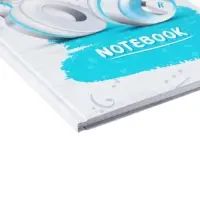 Колледж-тетрадь Calligrata TOP &laquo;Наушники&raquo; А4, 80 листов, в клетку, в твёрдой обложке 7БЦ, матовая ламинация, выборочный лак