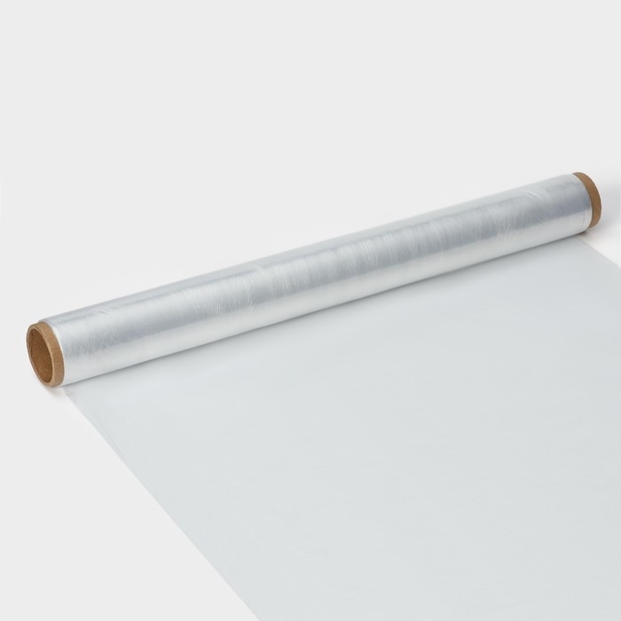 Плёнка пищевая Доляна, 45 см × 100 м, 8 мкм, цвет белый Плёнка пищевая Доляна, 45 см × 100 м, 8 мкм, цвет белый