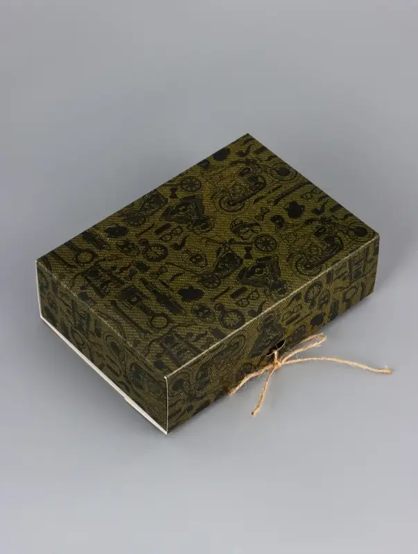 Подарочная коробка сборная &laquo;Мужская&raquo;, 16.5&times;11, 5&times;5 см