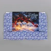 Коробка подарочная, самосборная &laquo;Счастья в Новом году&raquo;,30.7&times;22&times;9.5 см