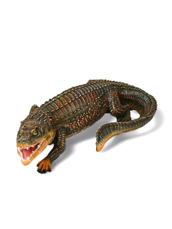 Садовая фигура "Крокодил" 28х50х20см