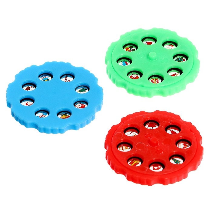 Проектор-столик «С Новым годом», свет, цвет красный Проектор-столик «С Новым годом», свет, цвет красный