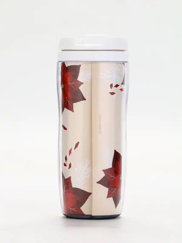 Подарочный набор Happy New Year: гель для душа, мочалка и термостакан, аромат шампанское, URAL LAB Подарочный набор Happy New Year: гель для душа, мочалка и термостакан, аромат шампанское, URAL LAB