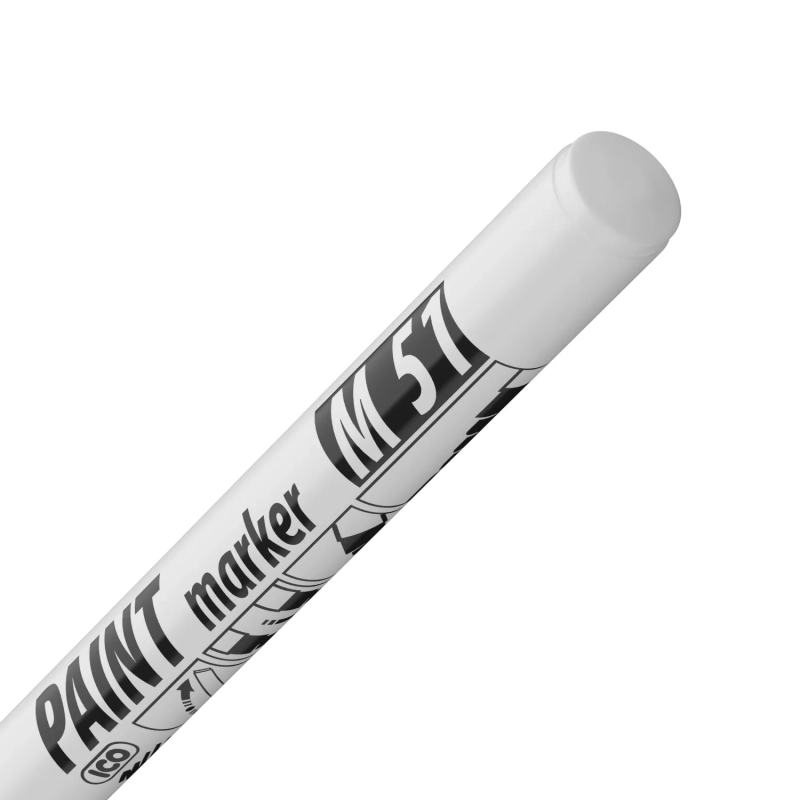 Маркер лаковый ICO M51 черный 1-1,5 мм