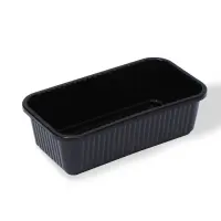 Ящик для цветов, 28.5&times;15.5&times;8.5 см, 2.5 л, пластик, чёрный, Greengo