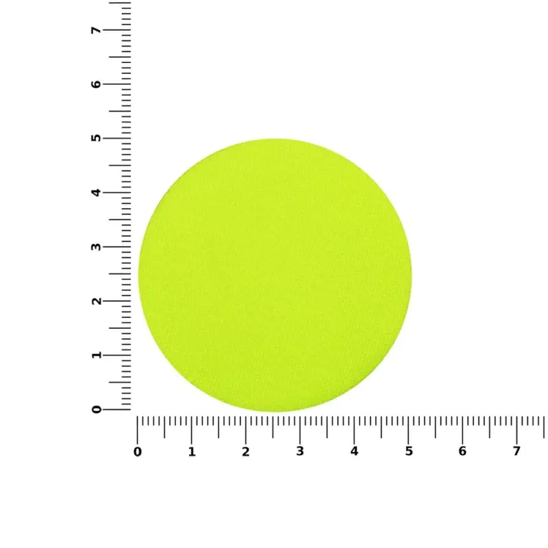 Наклейка тканевая Lunga Round, M, желтый неон Наклейка тканевая Lunga Round, M, желтый неон