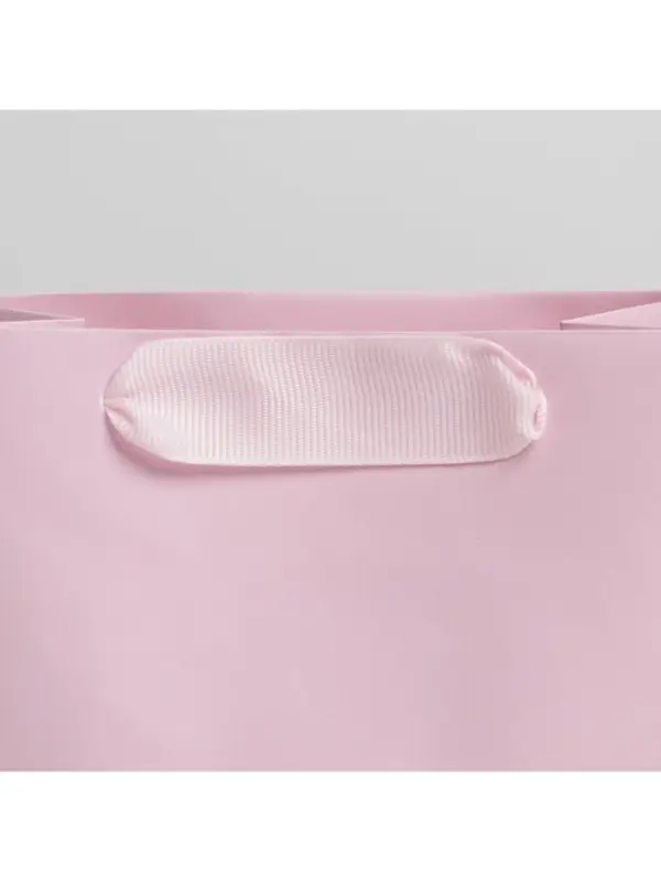 Пакет подарочный ламинированный, упаковка, «Розовый», S 12 х 15 х 5.5 см