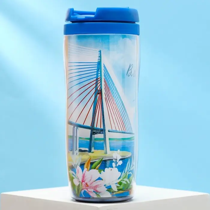 Термостакан со вставкой «Владивосток. Корабль», 350 мл Термостакан со вставкой «Владивосток. Корабль», 350 мл