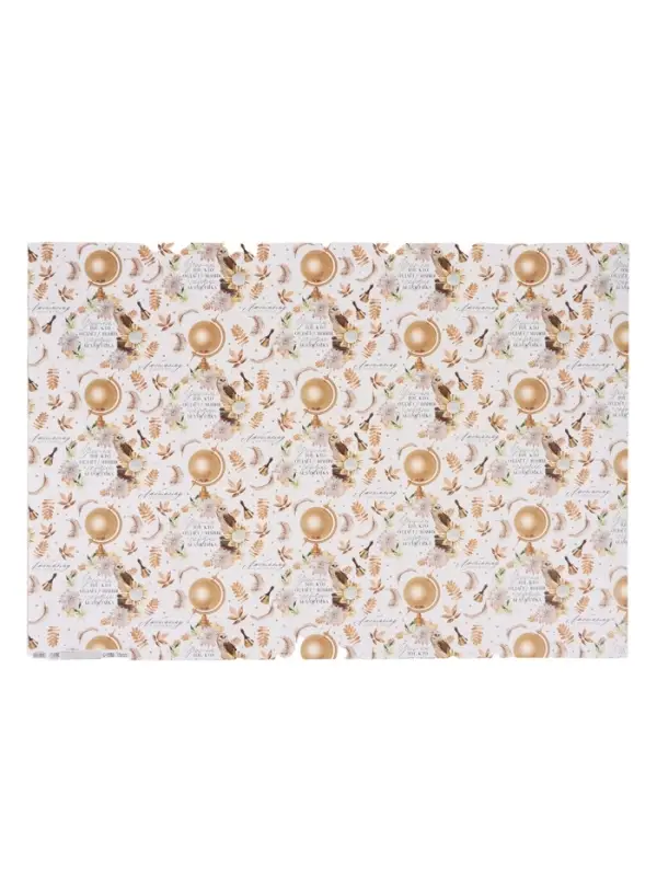 Бумага упаковочная глянцевая &laquo;Любимому учителю&raquo;, 70&times;100 см