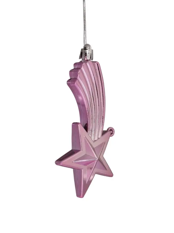 Ёлочные игрушки &laquo;Вечер чуда&raquo;, шары новогодние, набор 18 шт., серебристый/сиреневый