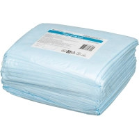 Простыня 200x80, смс, голубой, 20шт/уп, штучно, 02-932