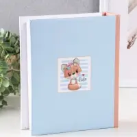 Фотоальбом 200 фото 10X15см,"Лисёнок с цветочками", ПП карм. Фотоальбом 200 фото 10X15см,"Лисёнок с цветочками", ПП карм.