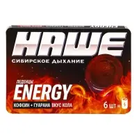 Леденцы тонизирующие &laquo;НАШЕ&raquo;, Energy со вкусом колы, блистер, 6 шт.