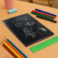 Дневник школьный для 5-11 классов, &laquo;Космос&raquo;, твёрдая обложка 7БЦ, глянцевая ламинация, 48 листов