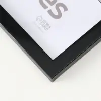 Фоторамка "Формат" 30х40 см, набор 3 шт, (пластиковый экран), чёрный