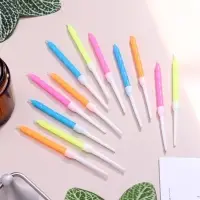 Свечи для торта &laquo;Неон&raquo;, 14 см, 10 шт., разноцветные