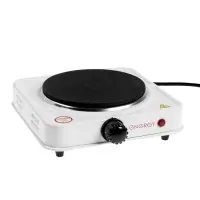 Плитка электрическая ENERGY EN-901, 1000 Вт, 155 мм, 1 конфорка, белая