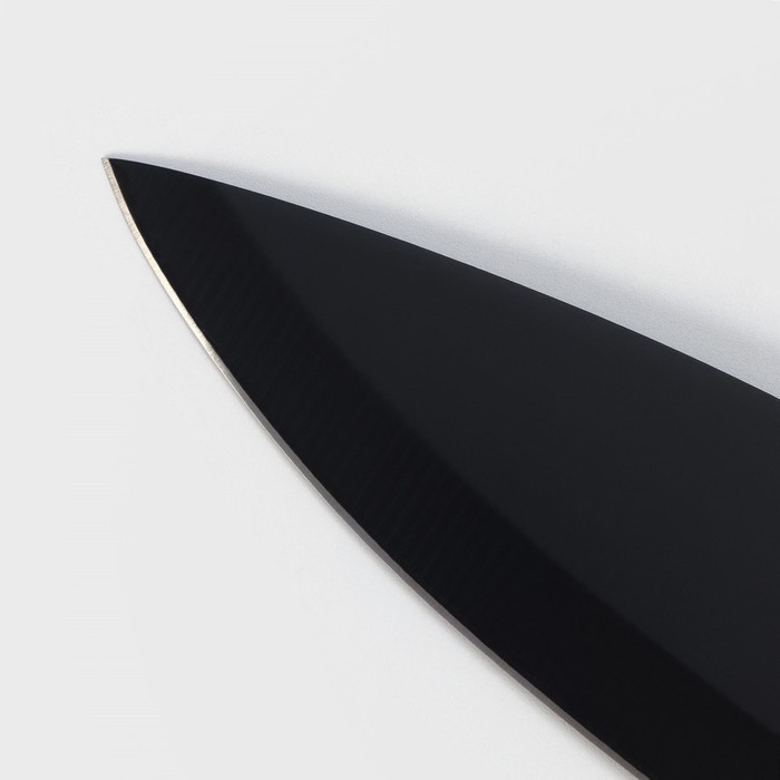 Нож шеф кухонный Magistro Dark wood, длина лезвия 20,3 см Нож шеф кухонный Magistro Dark wood, длина лезвия 20,3 см