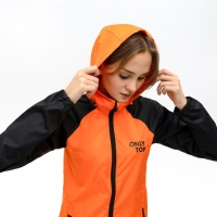 Ветровка ONLYTOP унисекс с сумкой orange, р. 48